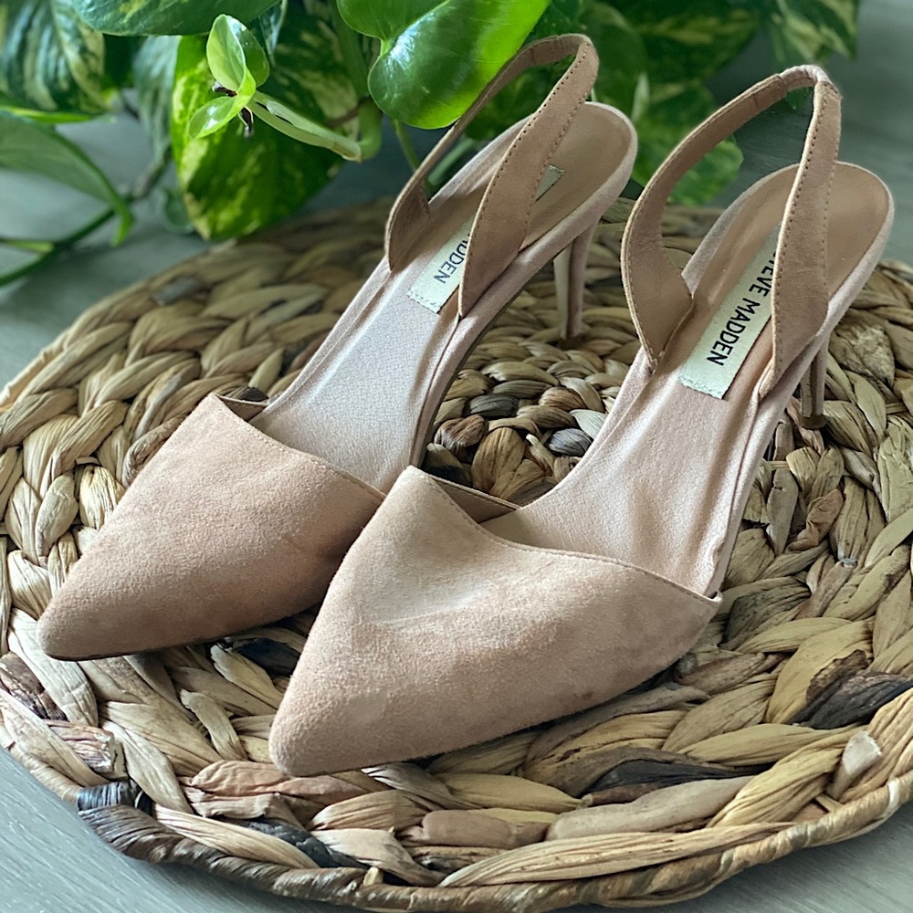 Blush Pink Steve Madden Heels